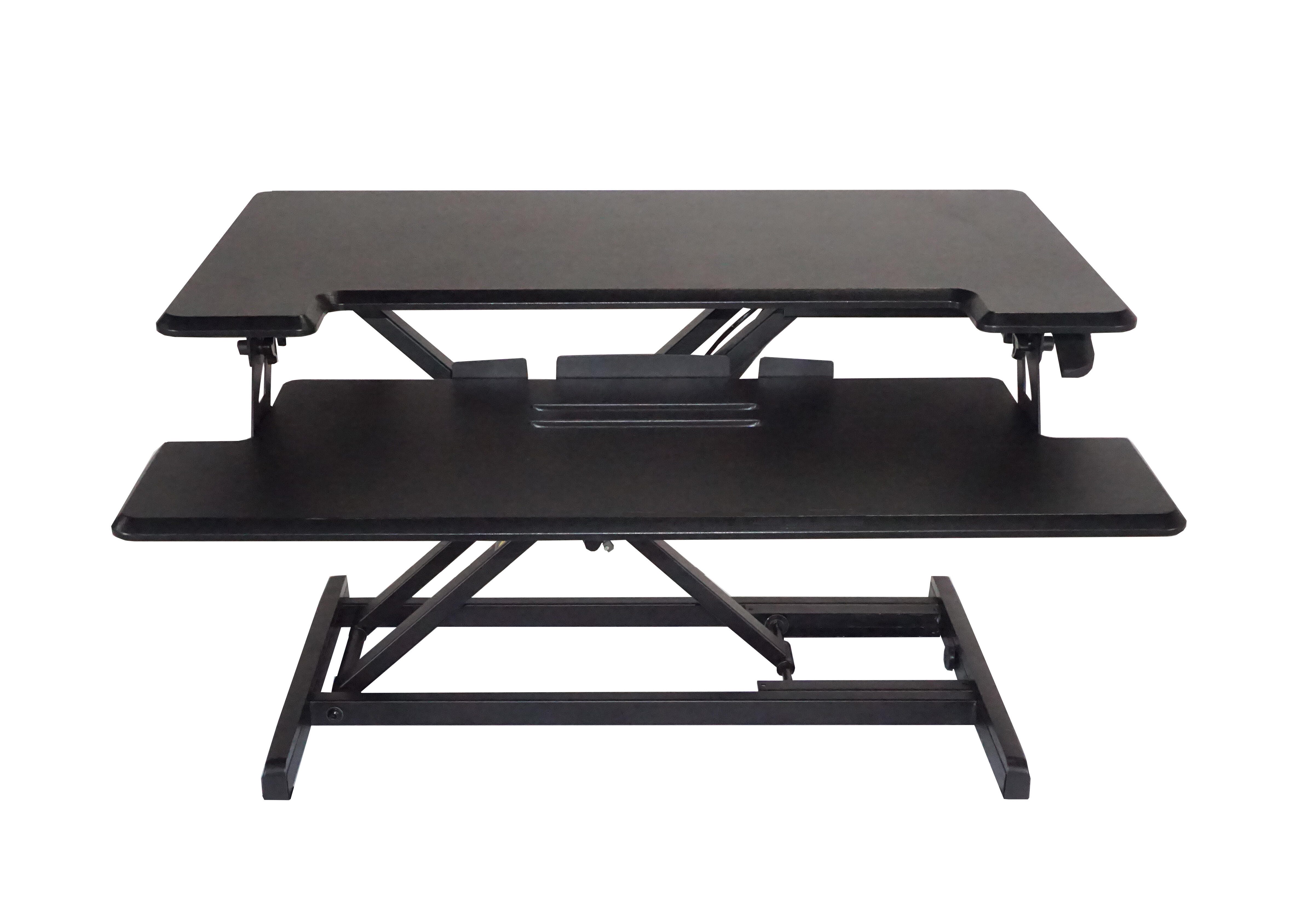 Victor High Rise Height Adjustable Standing Desk with Keyboard Tray 2148805